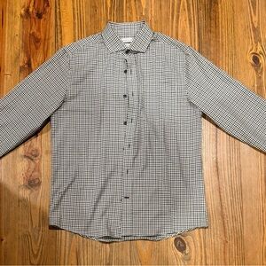 Southern Proper Black and White Gingham Shirt